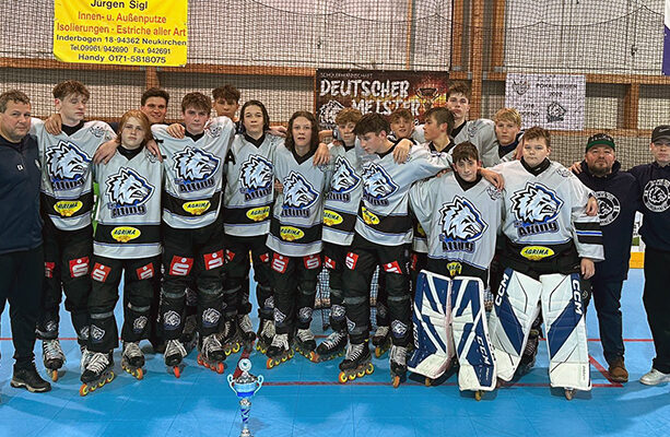 Teamfoto der Jugendmannschaft des IHC Atting