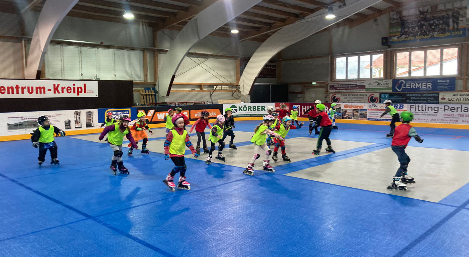 Unsere Jüngsten in der Laufschule des IHC Atting